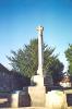 Cross on octagonal plinth