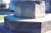 Base of Cross on octagonal plinth