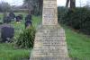 Hayton memorial, close up.