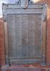 WW1 brass plaque