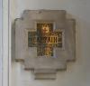 HMS Captain East wall plaque