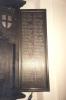 Right side only of wooden triptych 