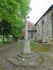 Cross on octagonal base