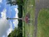 Wheel cross on three stepped base