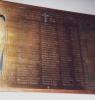 Fremington, St Peter's Church - WW1 names