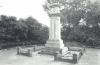 Rectangular tower cenotaph with inscribed names