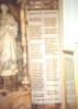Alabaster reredos and altar