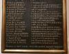 All Saints Church, Grayswood - WW1, names detail