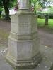 Cross on octagonal base