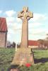 Celtic cross on tapering plinth