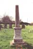 Obelisk with inscription on base