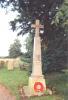 Cross on tapering plinth and base