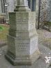 Cross on octagonal base