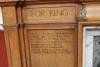 Left panel of lower board