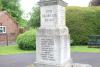 Fordham Dedication and WW1 names