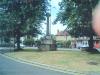 Celtic cross on stepped base