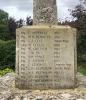 Names inscribed on pedestal