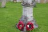 Close up of WW1 names