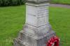 Close up of WW2 names