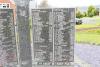 right side names on Tywyn and District memorial