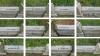 Close up of each individual name on the mass grave from Chidwick to Farthing