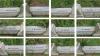Close up of each individual name on the mass grave from Jarvis to Philpott