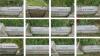 Close up of each individual name on the mass grave from Reader to Terry