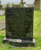 The headstone
