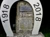 Manton cross shaft inscription and plaque