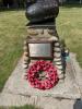 Plaque attached to cairn