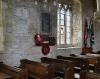North Luffenham WW1 tablet in context at centre top