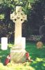 Celtic cross on two stepped square base