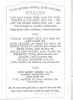 Foulden, Norfolk, transcript of memorial