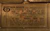 Brass plaque in memory of J Harry Dods