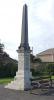 Obelisk on five stepped base