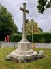 View of restored memorial