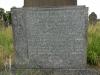 The headstone