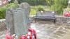 Close up of the Talgarth Memorial