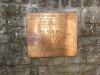 Brass name plaque