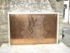 Brass plaque