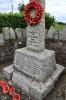 Cross on stepped base surround by semi circle of stones