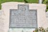 Memorial garden dedicatory plaque