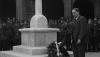 The memorial being Dedicated in 1921