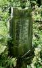 The headstone