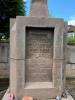 Cross on plinth and steps