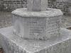 Cross on octagonal plinth and base
