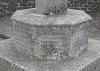 Cross on octagonal plinth and base