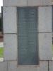 WW1 rear plaque