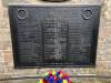 WWII inscription and names