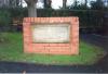 The Commemorative tablet in an earlier location